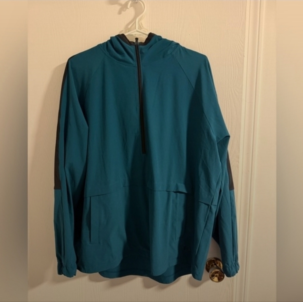 Men Under Armour Teal Windbreaker
